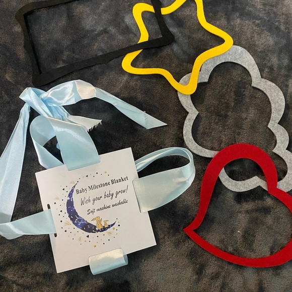 Baby Milestone blanket - Picture 4 of 5